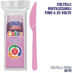 Coltello PP rosa 20 pz | Starclean