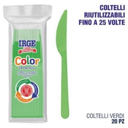 Coltello PP verde 20 pz | Starclean