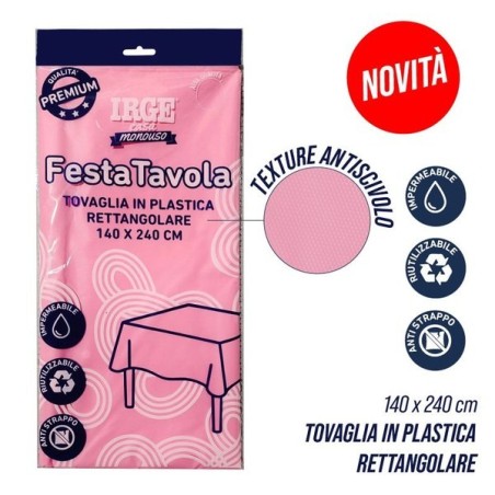 Tovaglia festa rosa 140x240cm | Starclean