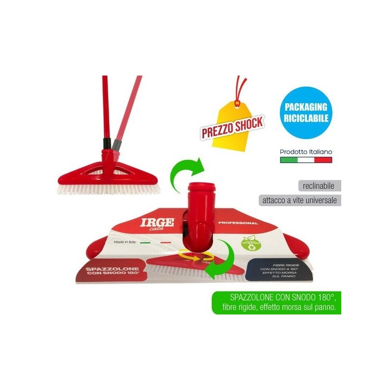 Spazzolone maxy con snodo 180 | Starclean