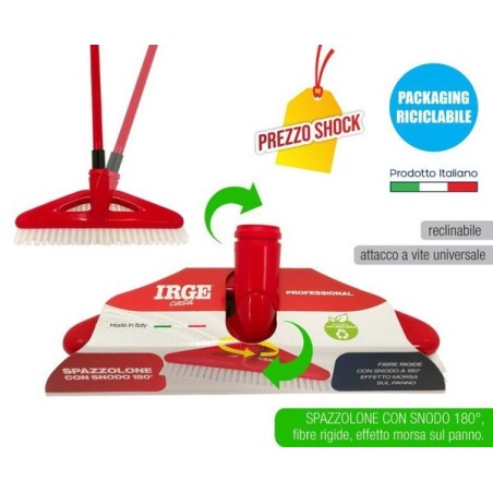 Spazzolone maxy con snodo 180 | Starclean