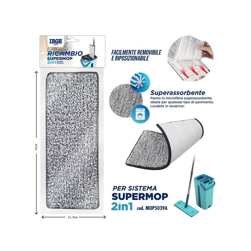 Ricambio MOP piatto 32x12,5cm | Starclean