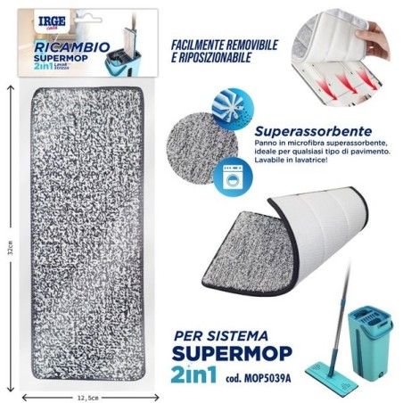 Ricambio MOP piatto 32x12,5cm | Starclean