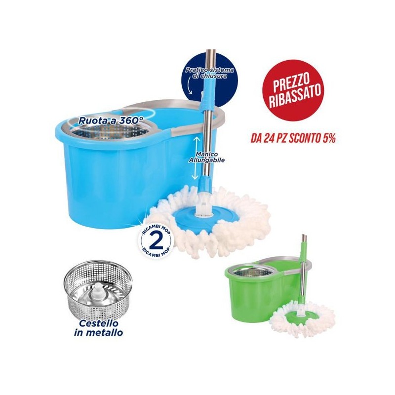 Supermop 360 cesto metallic | Starclean
