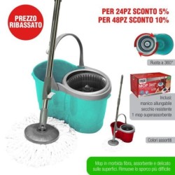 Super MOP 360 con cesto plastica | Starclean