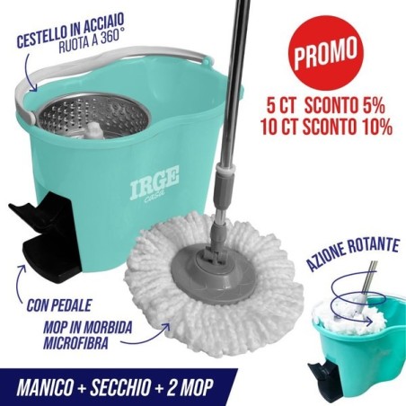Super MOP 360 con pedale | Starclean
