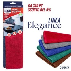 Panno microfibra 5pz 30x35cm eleganc | Starclean