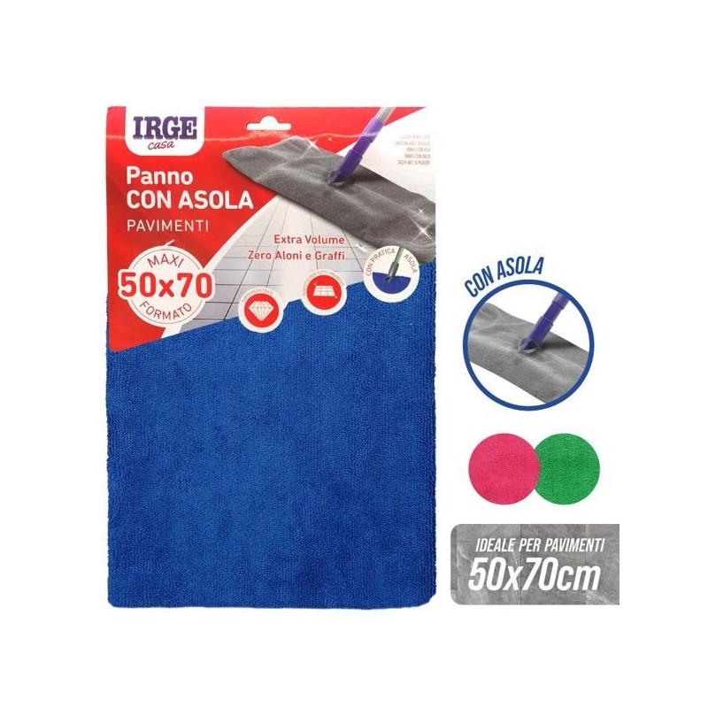 Panno microfibra 50x70 con asola | Starclean