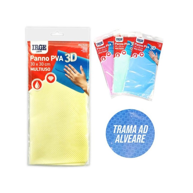 Panno PVA 3D IRGE 30x30 | Starclean