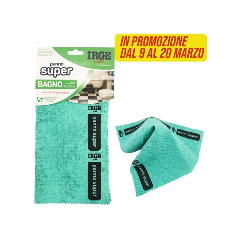 Panno super IRGE 30x30cm bagno | Starclean