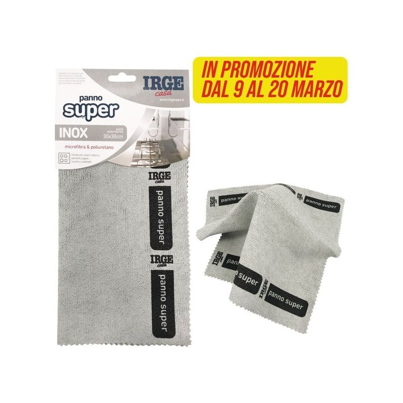 Panno super IRGE 30x30cm inox | Starclean