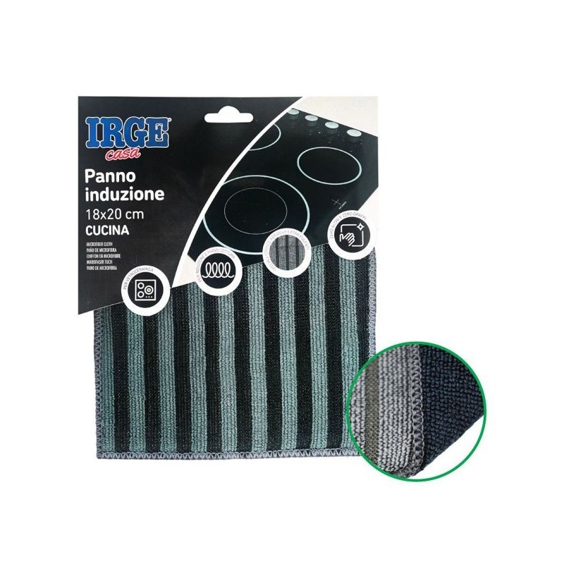 Panno induzione microfibr IRGE 18x2 | Starclean