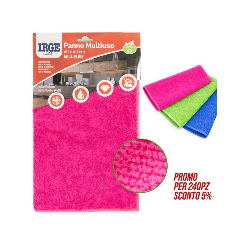 Panno microfibra IRGE 40x40cm | Starclean