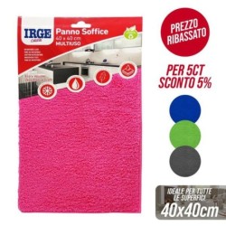 Panno microfibra. IRGE 40x40cm soffice | Starclean