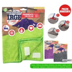 Pannomicrofibra pavimento velcro40x | Starclean