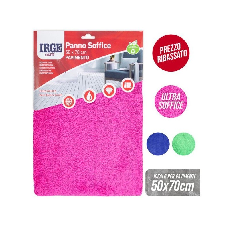 Panno microfibra. IRGE 50x70cm soffice | Starclean