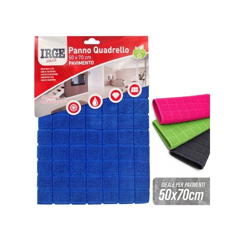 Panno microfibra IRGE quadro 50x70 | Starclean