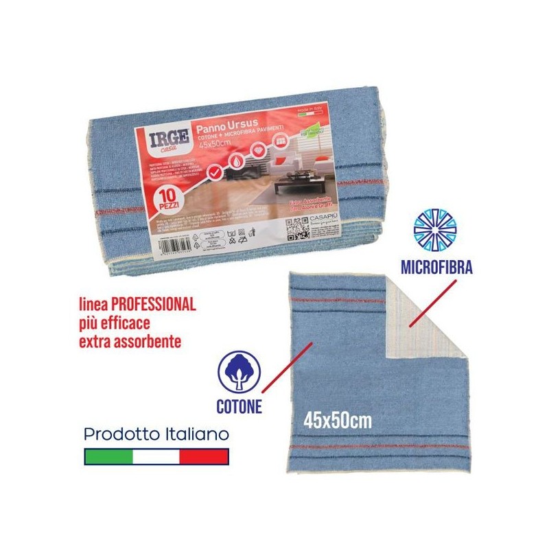 Panno cotone 45x50cm IRGE ursus 1pz | Starclean