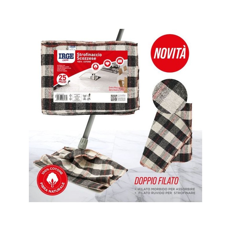 Strofinacc pavimento scozzese 40x6 | Starclean