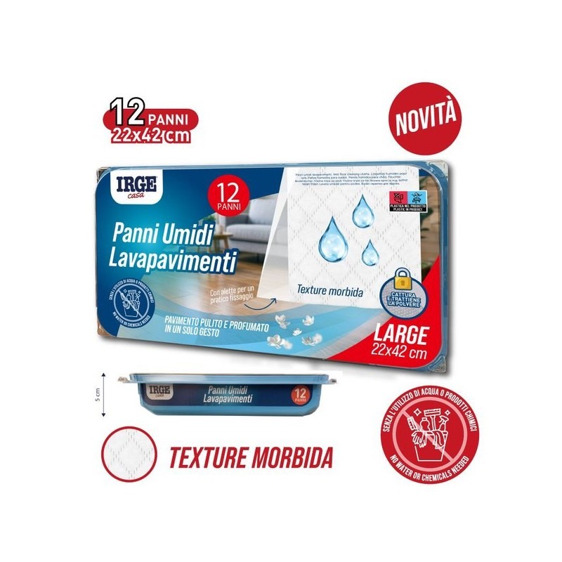 ACE panni pavimenti umidi 12pz 22x42c | Starclean