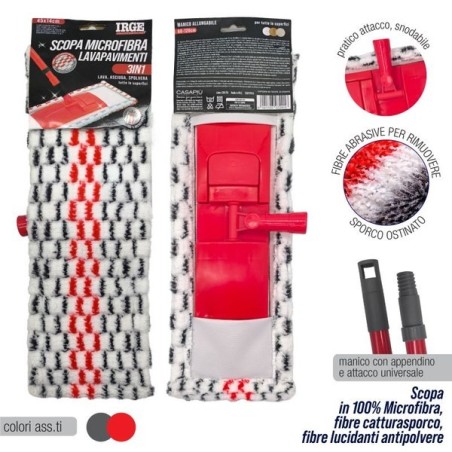Scopa+mop lavapavimenti 3in1 profess | Starclean