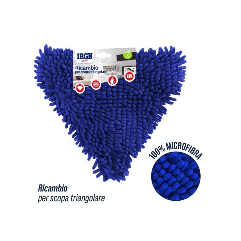 Scopa microfibr triangolare ricambi | Starclean