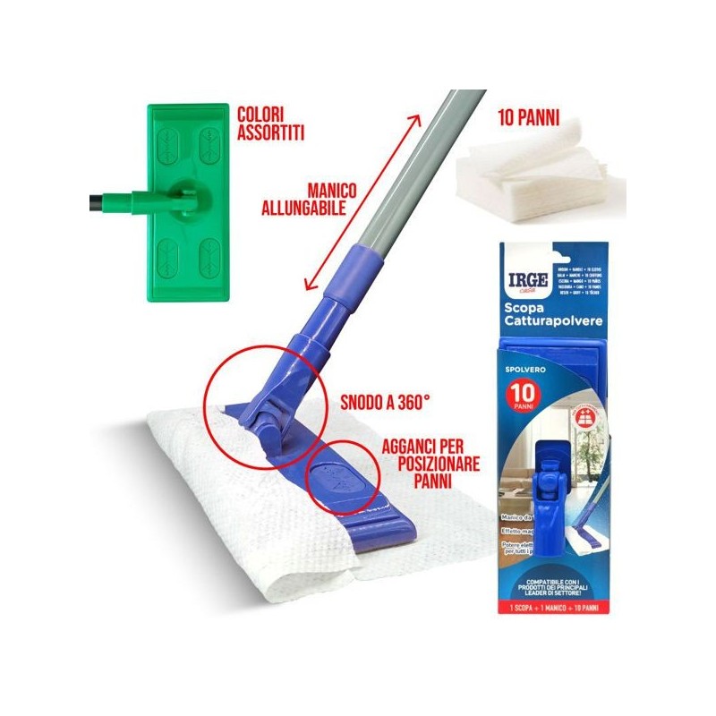 Spazz. pratico IRGE 10 panni+mani | Starclean