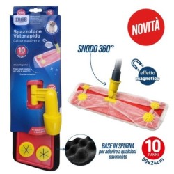 Spazzolone velorapido 10 panni IRGE | Starclean