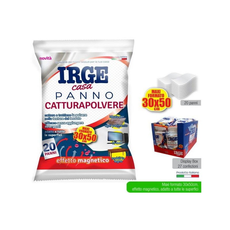 Panno maxi catturapolv 20pz 30x50 | Starclean