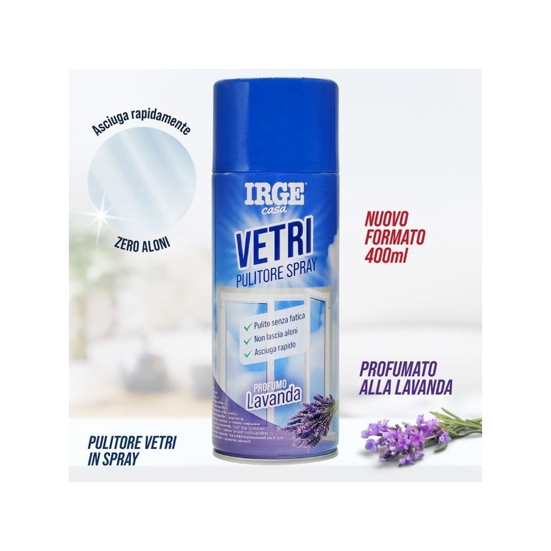 Spray pulitore vetri lavanda | Starclean