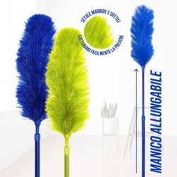 Spolv. piumino manico allung. 84cm | Starclean