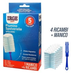 Spolverello piumino 4 ricambi+man | Starclean
