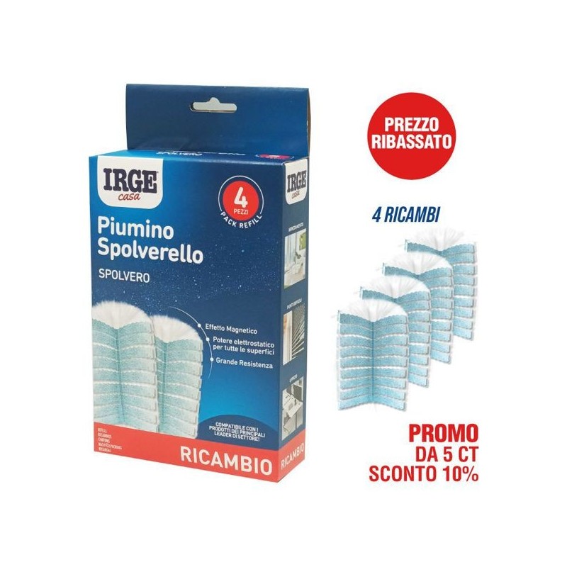 Spolverello cuffie ricambio IRGE 4P | Starclean