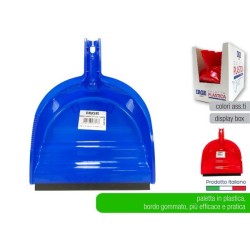 Paletta plastica bordo gomma IRGE | Starclean