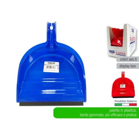 Paletta plastica bordo gomma IRGE | Starclean