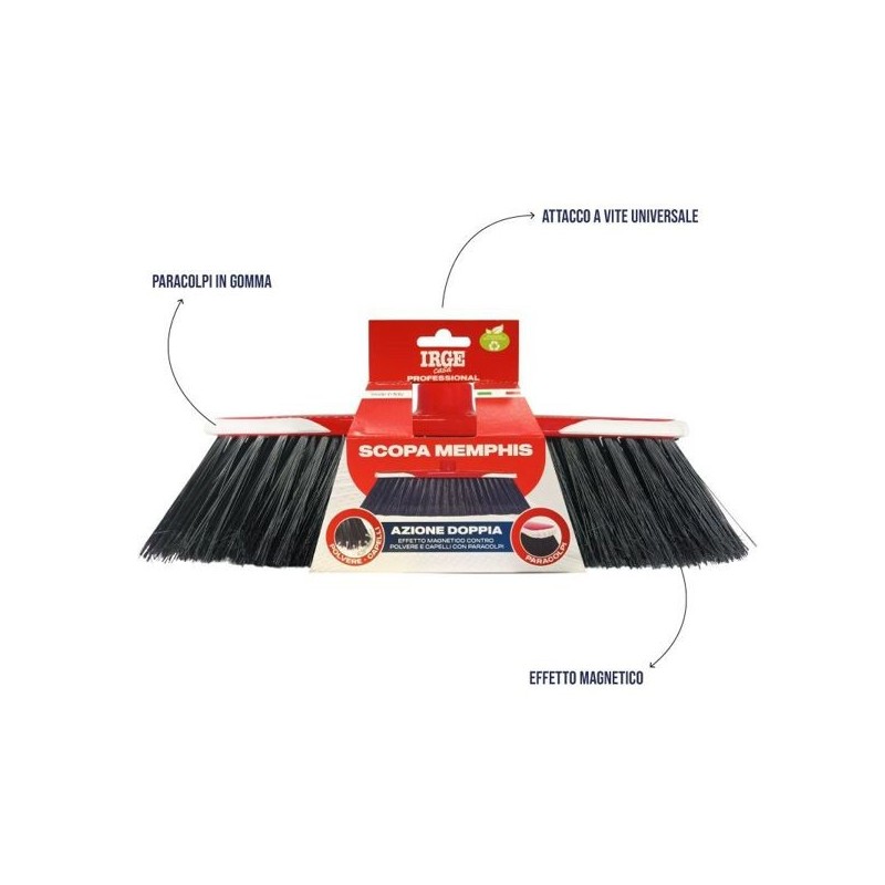 Scopa con paracolpi memphis IRGE | Starclean