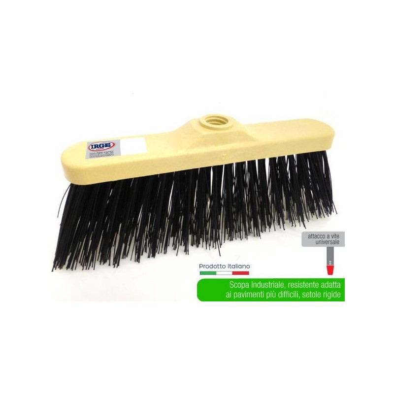 Scopa DC industriale rigida 30 cm | Starclean