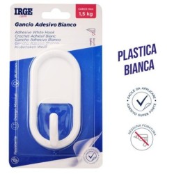 Ganci adesivi plastica 1pz classico | Starclean