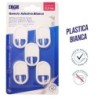 Ganci adesivi plastica 5pz classico | Starclean