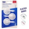 Ganci adesivi plastica 3pz ventosa | Starclean