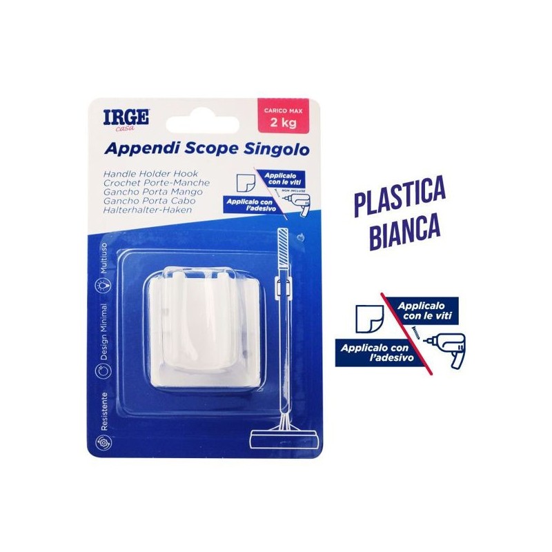 Ganci adesivi per scopa 1pz | Starclean