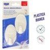 Ganci adesivi plastica 2pz ovali | Starclean