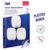 Ganci adesivi plastica 3pz rettangol | Starclean