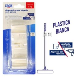 Ganci adesivi per scopa 2pz | Starclean