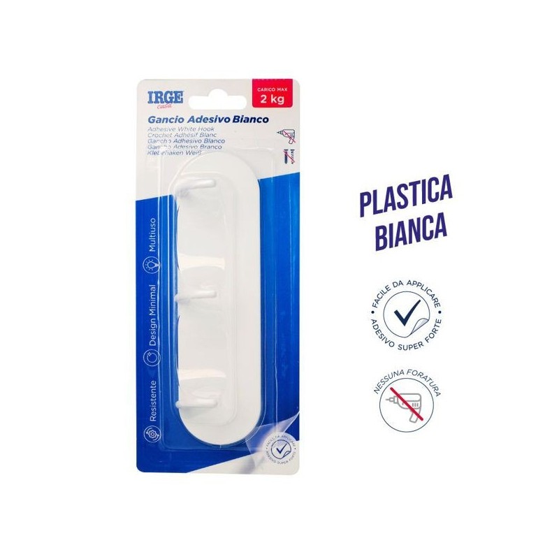 Ganci adesivi plastica 3in1 | Starclean