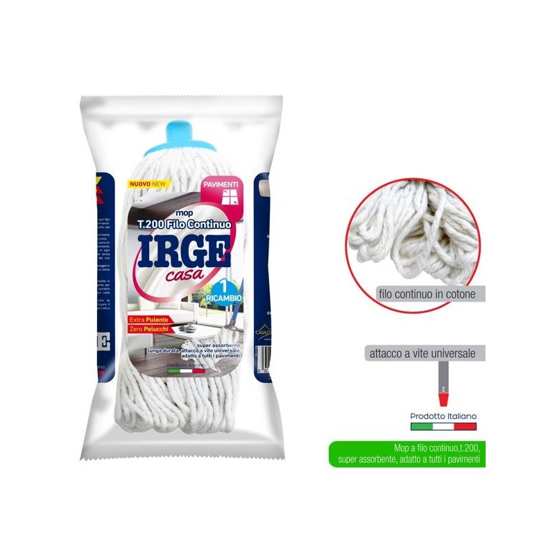 MOP cotone 200 GR. filo cont. | Starclean