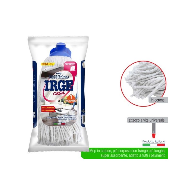 MOP cotone 280 GR. IRGE | Starclean