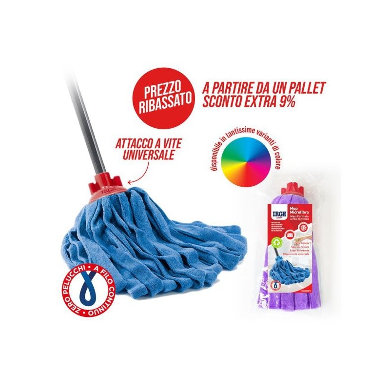 MOP microfibra IRGE maxi formato | Starclean
