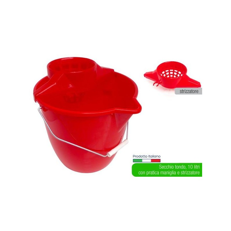 Secchio con strizz.irge 12l tondo | Starclean