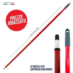 Manico MET allung. 3mt vern.liscio | Starclean